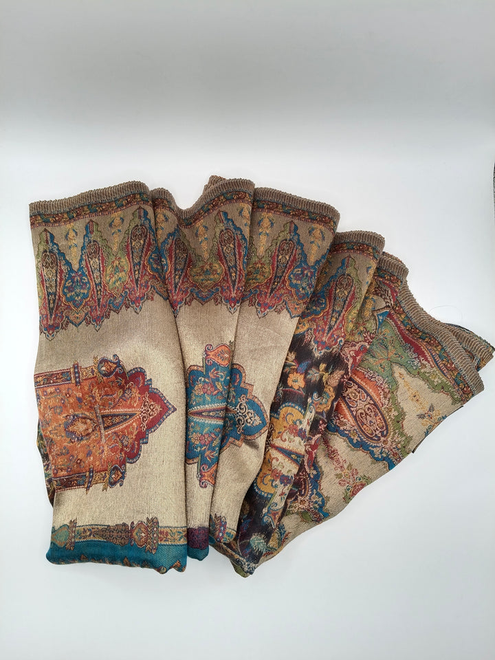 Premium Quality And Extremely Soft Moonlight  Multi Color  kani Pashmina shawl
