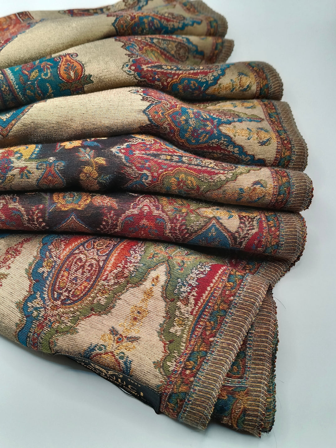 Premium Quality And Extremely Soft Moonlight  Multi Color  kani Pashmina shawl