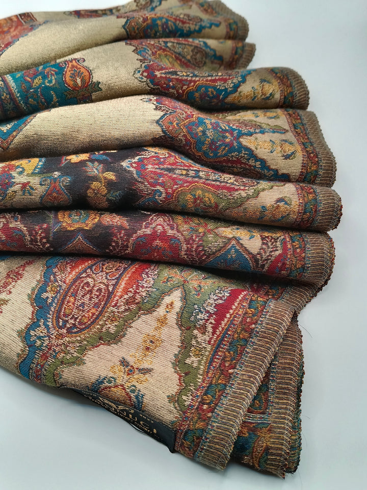 Premium Quality And Extremely Soft Moonlight  Multi Color  kani Pashmina shawl