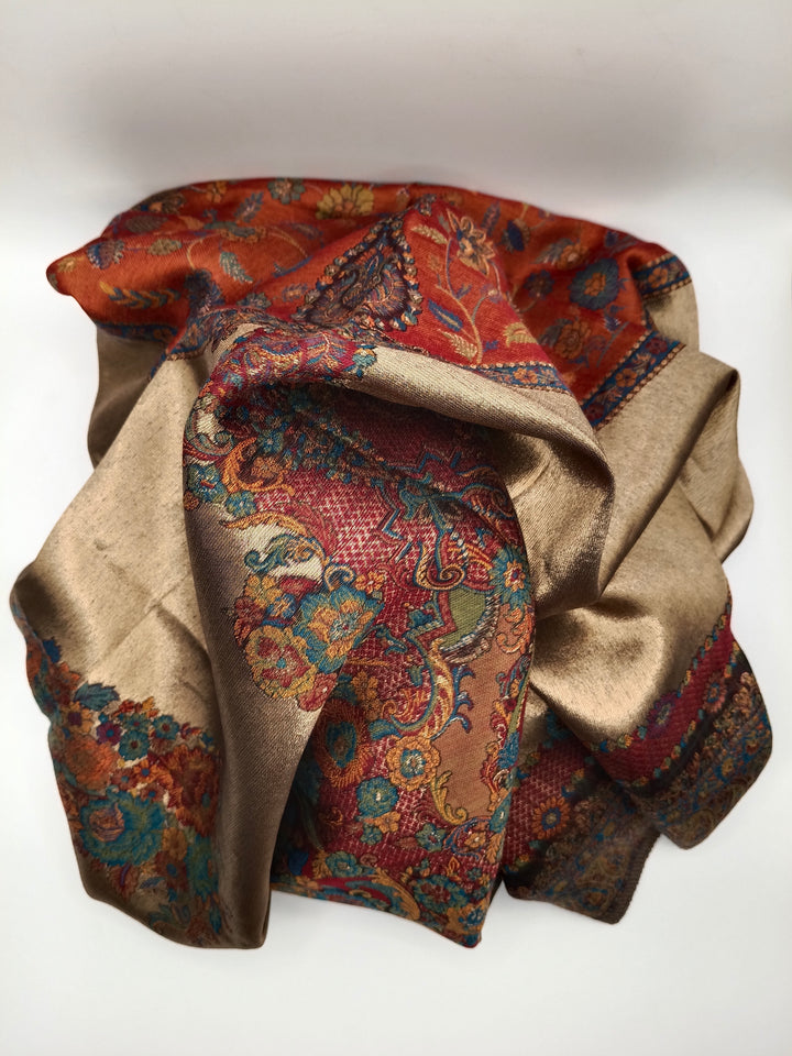 Premium Quality And Soft Moonlight  Multi Color  kani Pashmina Shawl