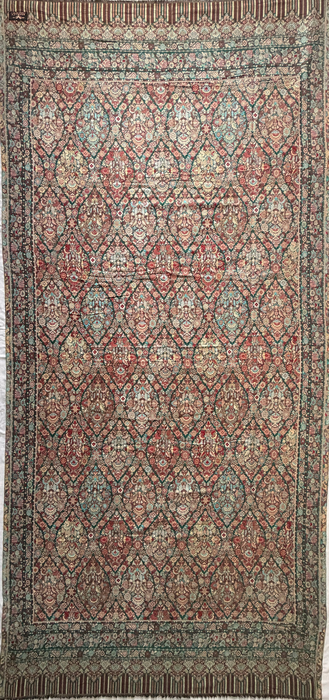 Premium Quality MultiColor Floral Kani Pashmina Cashmere Shawl 2