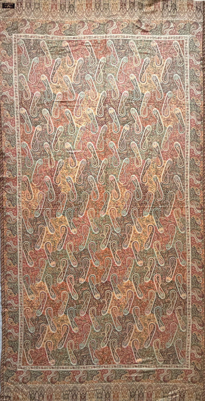 Premium Quality MultiColor Kani Pashmina Cashmere Shawl