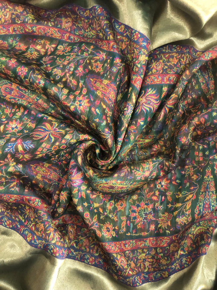 Premium Quality Moonlight Multicolor Pashmina Cashmere Shawl