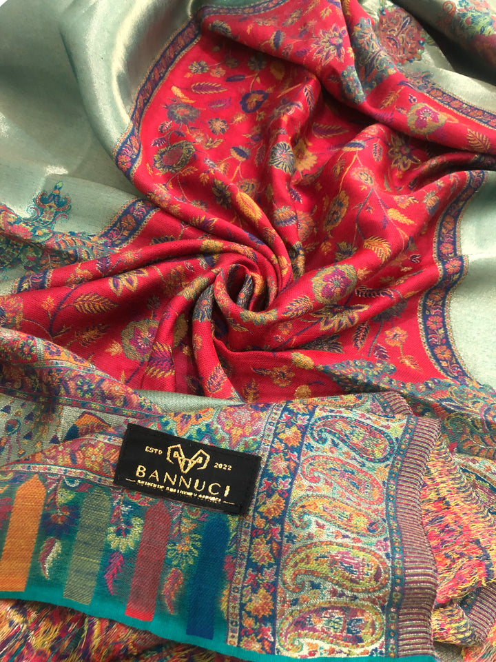 Premium Quality Multicolor Moonlight Woven Pashmina Cashmere Shawl