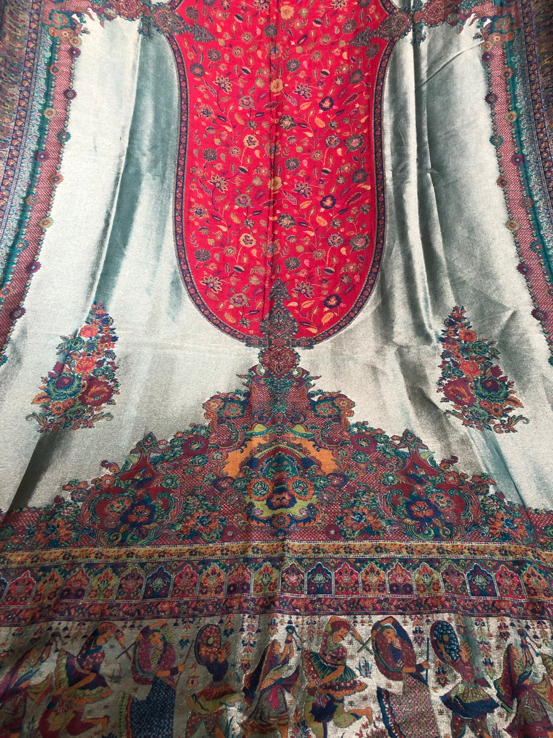 Premium Quality Multicolor Moonlight Woven Pashmina Cashmere Shawl