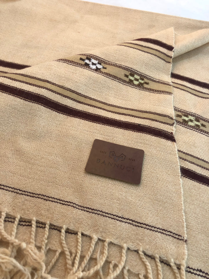 Premium Quality light brown-beige muffler