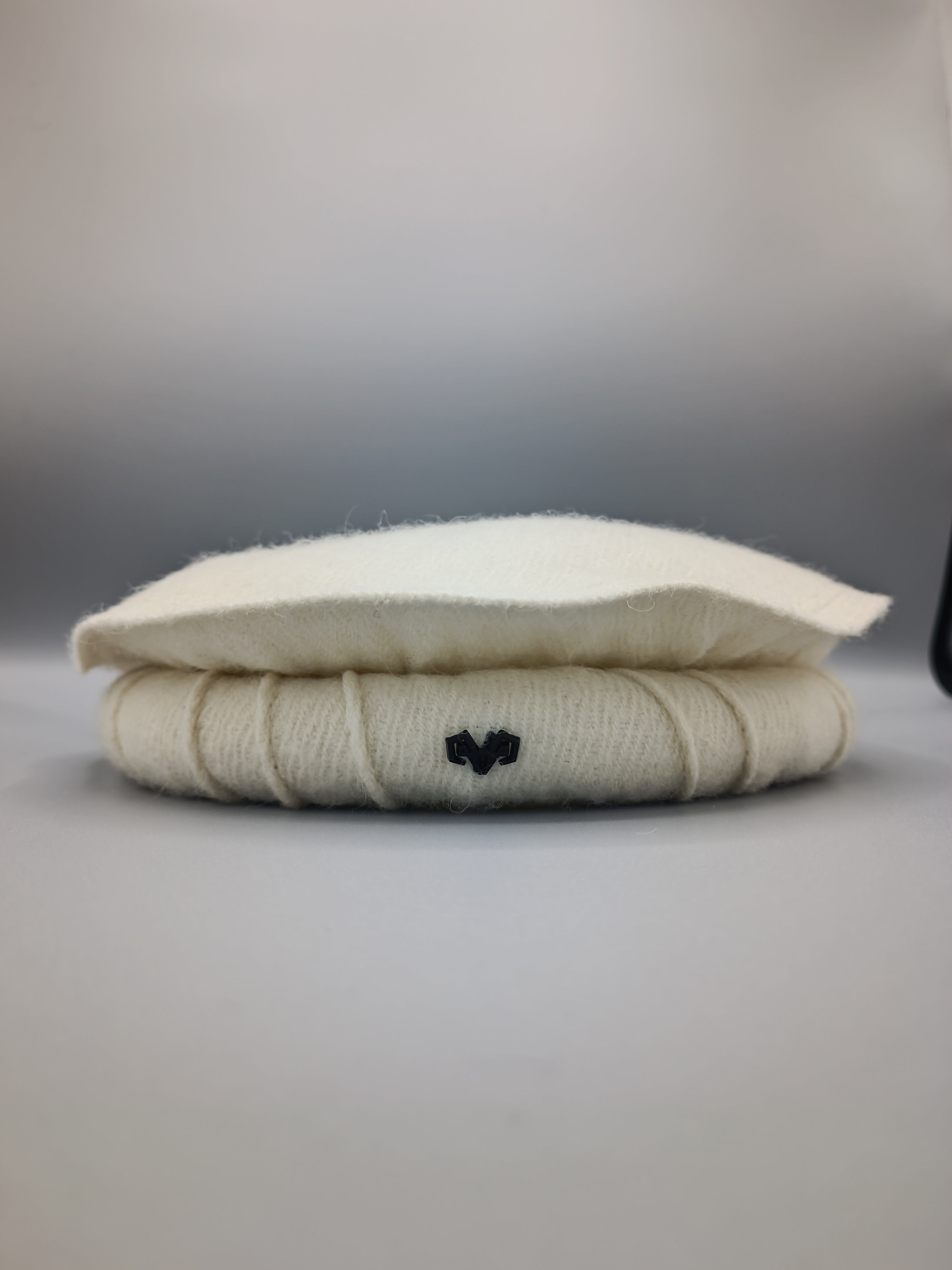 Luxury Hand Made Pure Woolen Off White Chitrali Pakol Cap – Bannuci