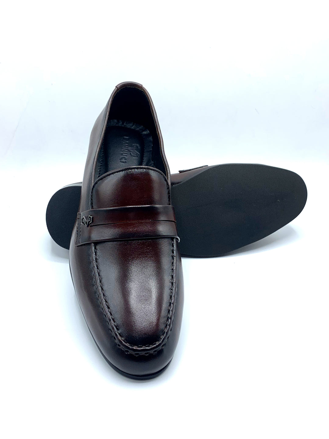 Luxury Choco Handmade Loafer Shoes