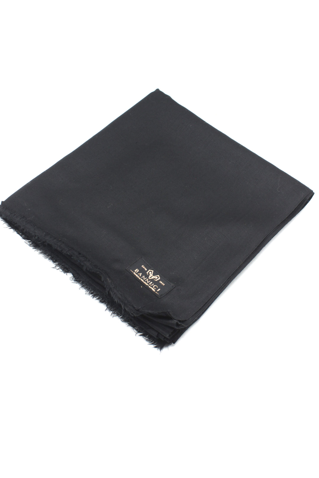 Premium Quality Black Plain Pashmina Cashmere Shawl