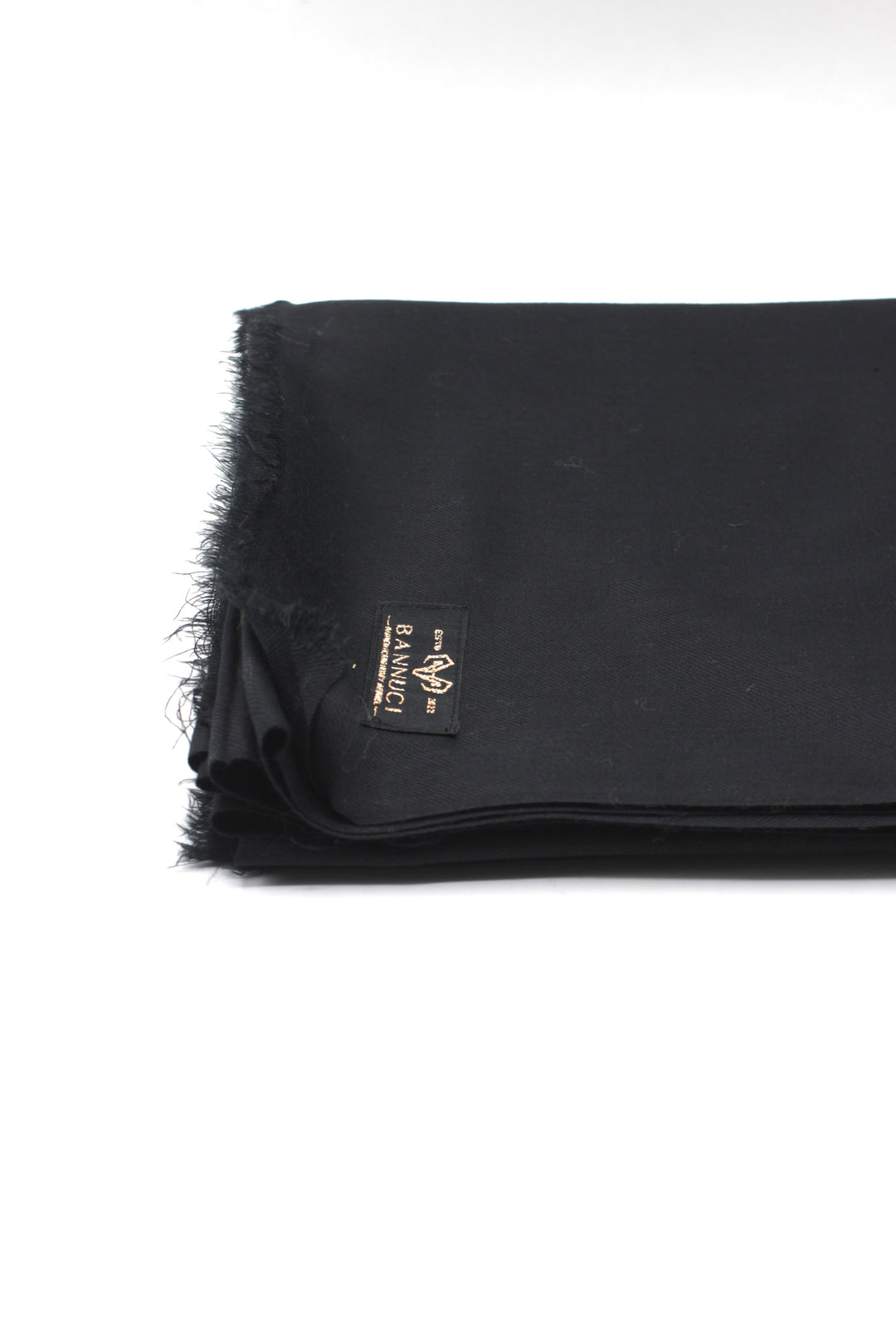 Premium Quality Black Plain Pashmina Cashmere Shawl