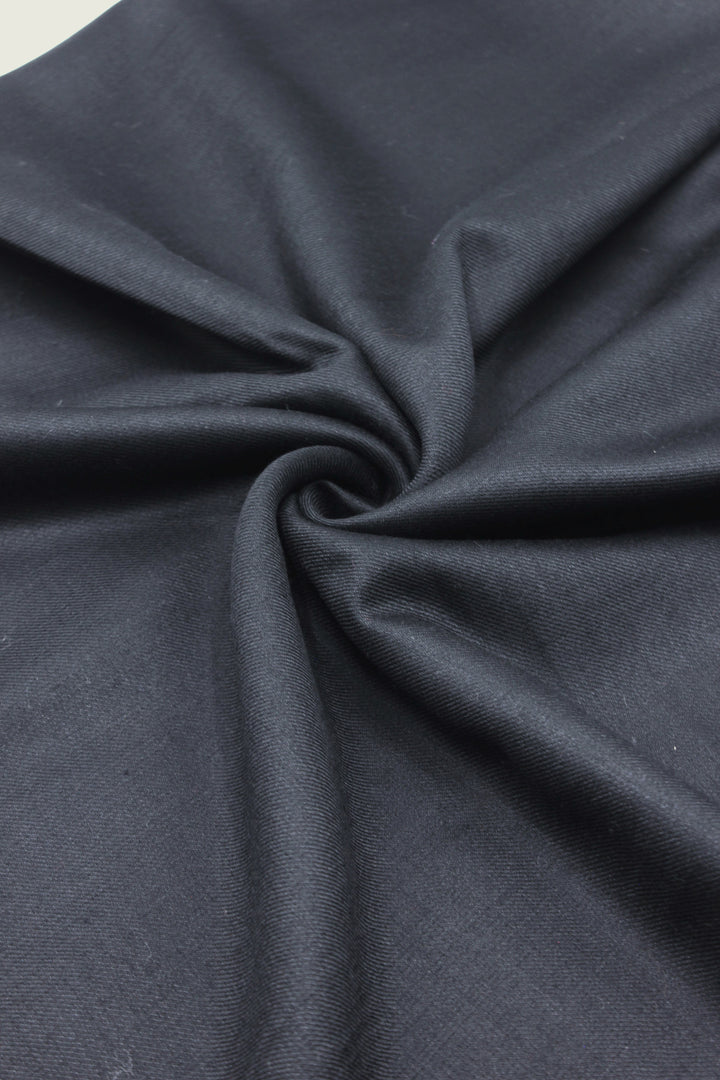 Premium Quality Black Plain Pashmina Cashmere Shawl