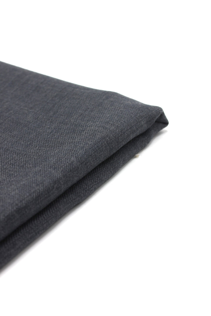 Premium Quality Dark Gray Plain Pashmina Cashmere Shawl