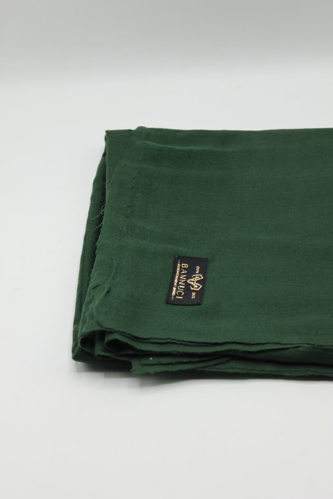 Premium Quality Dark Green Plain Pashmina Cashmere Shawl