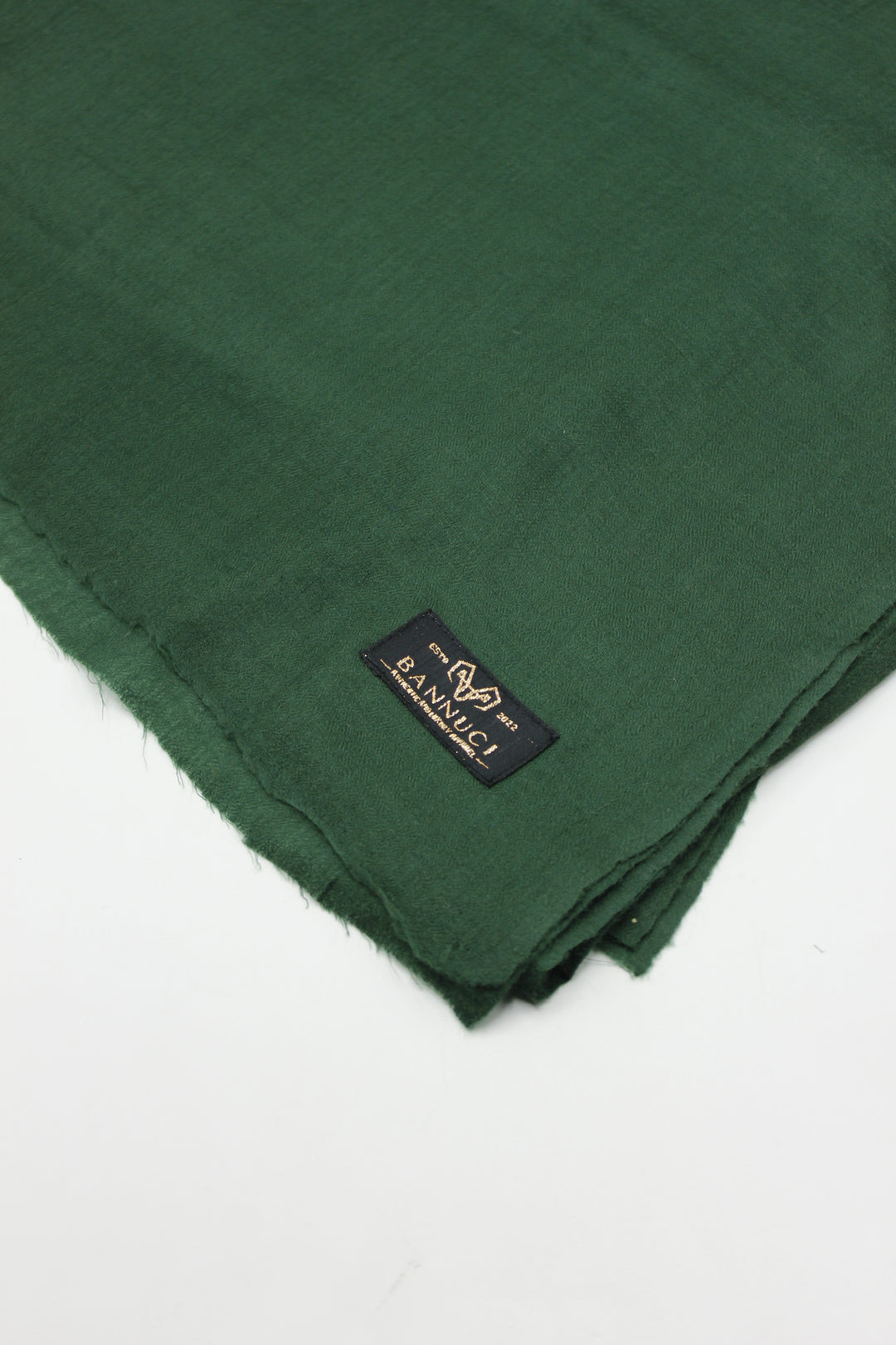 Premium Quality Dark Green Plain Pashmina Cashmere Shawl