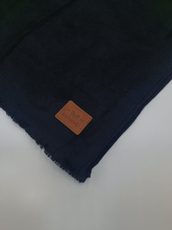 Premium Quality Extremely Soft Black Pashmina Cashmere Shawl for Men