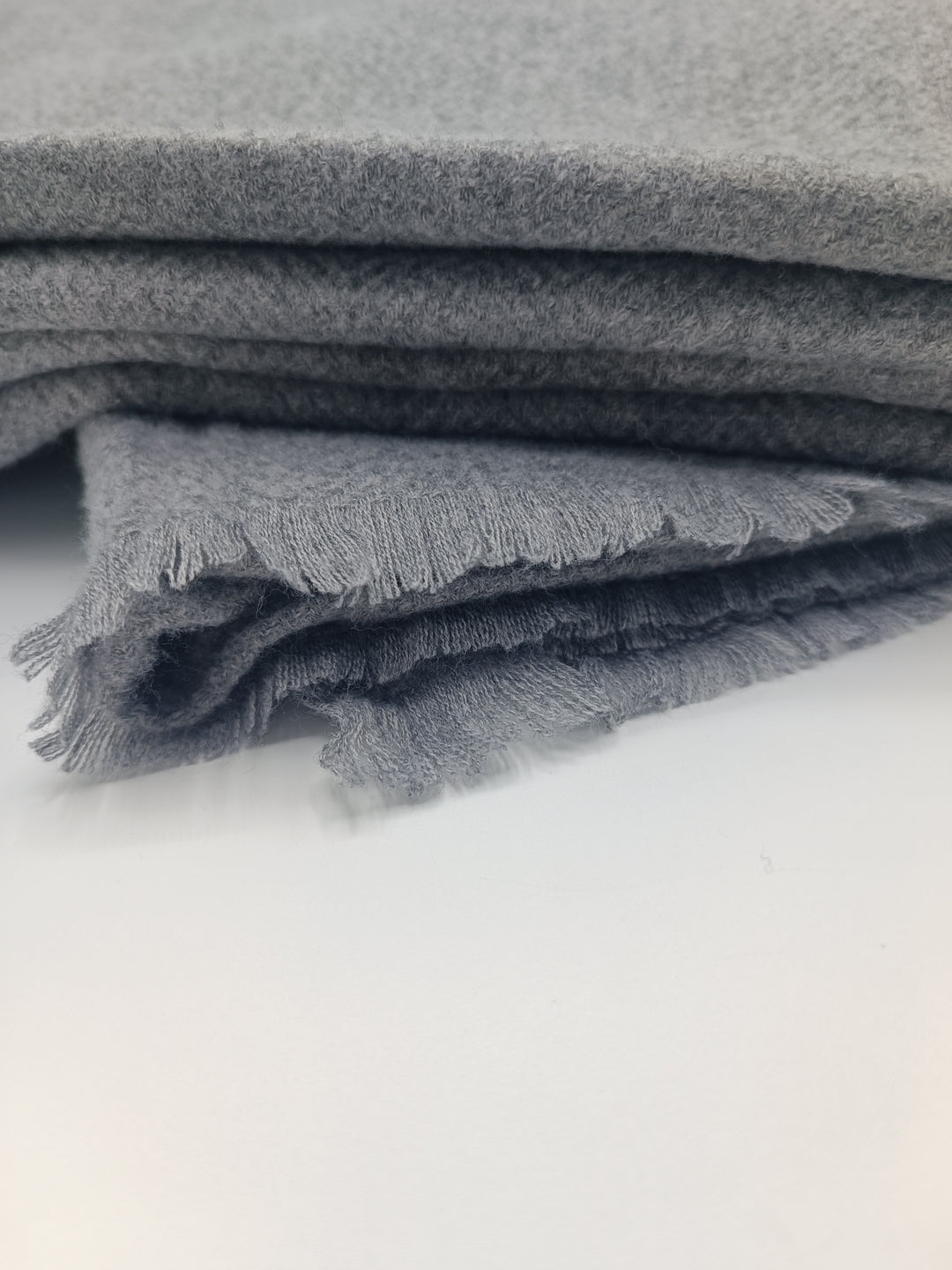 Premium Quality Extremely Soft Gray Pashmina Cashmere Shawl for Men