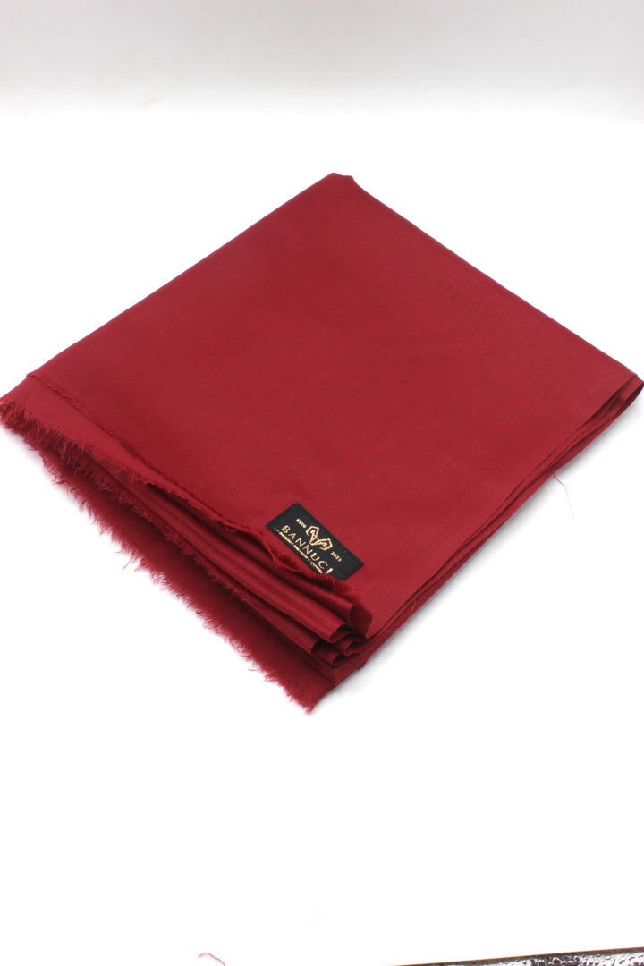 Premium Quality Meroon Plain Pashmina Cashmere Shawl