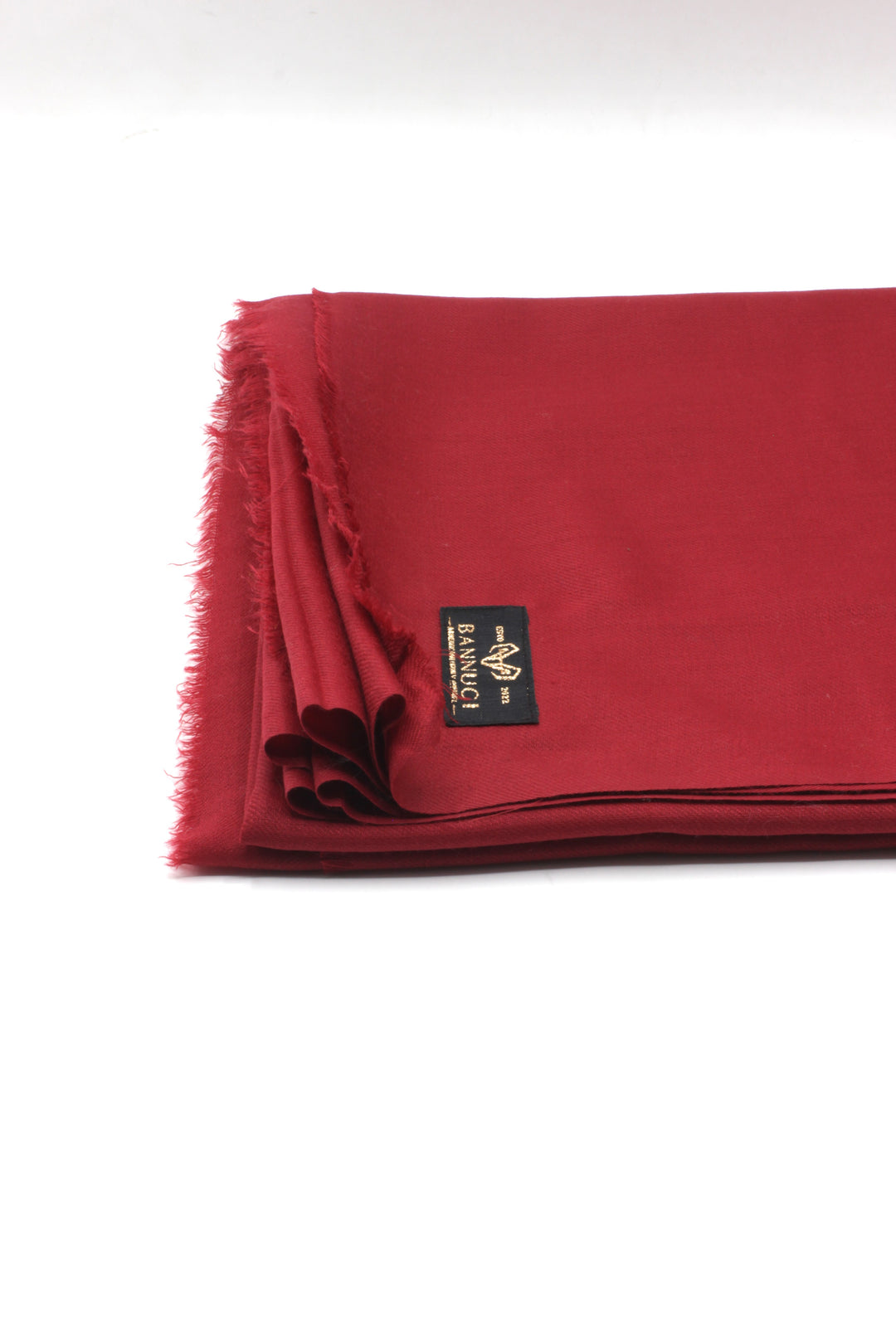 Premium Quality Meroon Plain Pashmina Cashmere Shawl