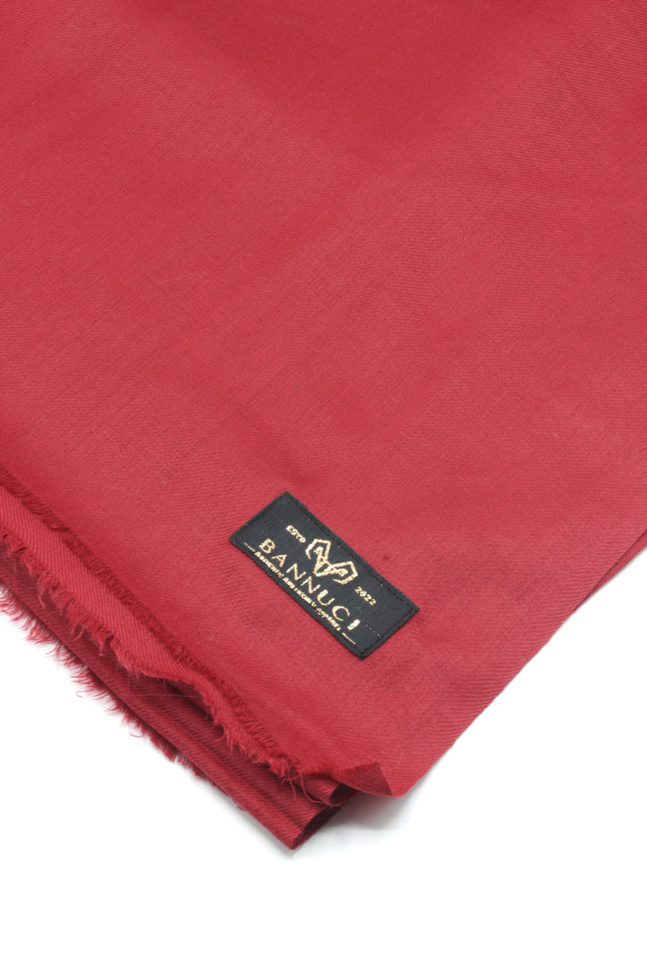 Premium Quality Meroon Plain Pashmina Cashmere Shawl