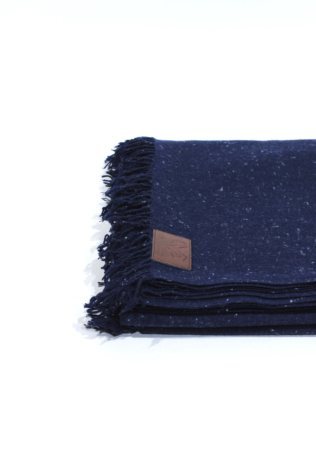 Premium Quality Navy Blue Woolen Blend Shawl