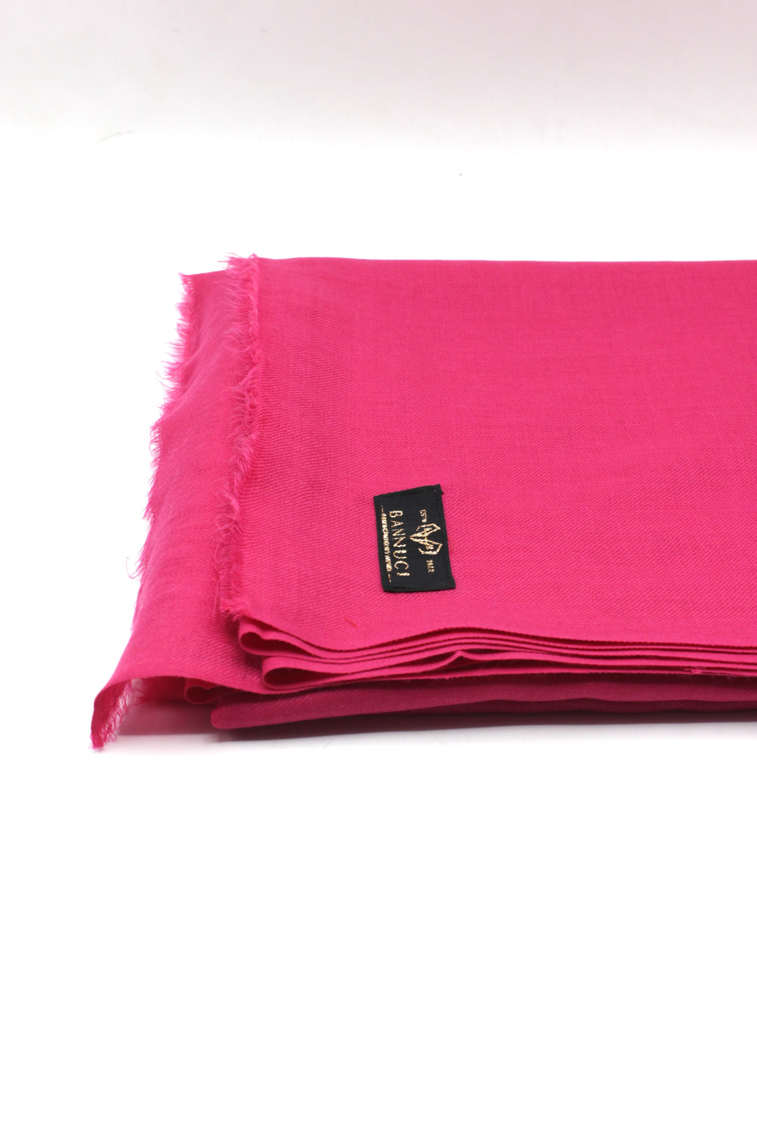 Premium Quality Pink Plain Pashmina Cashmere Shawl