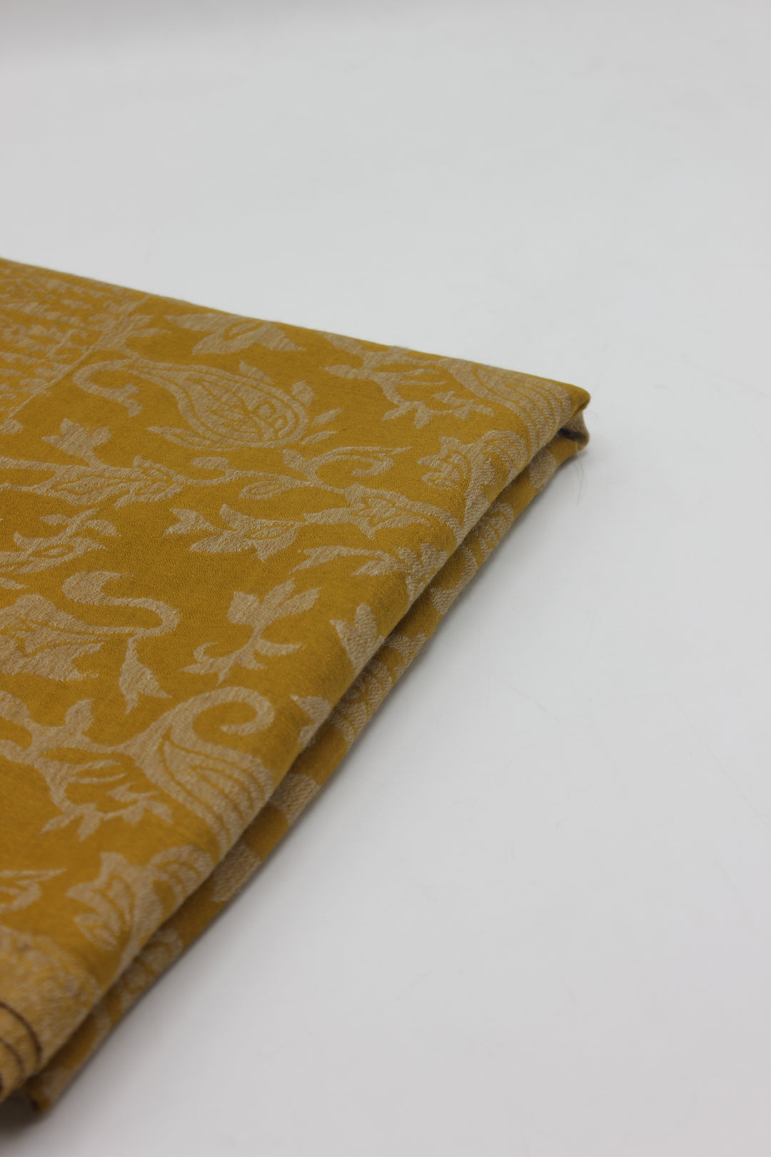 Premium Quality yellow Woven Pashmina Cashmere Shawl