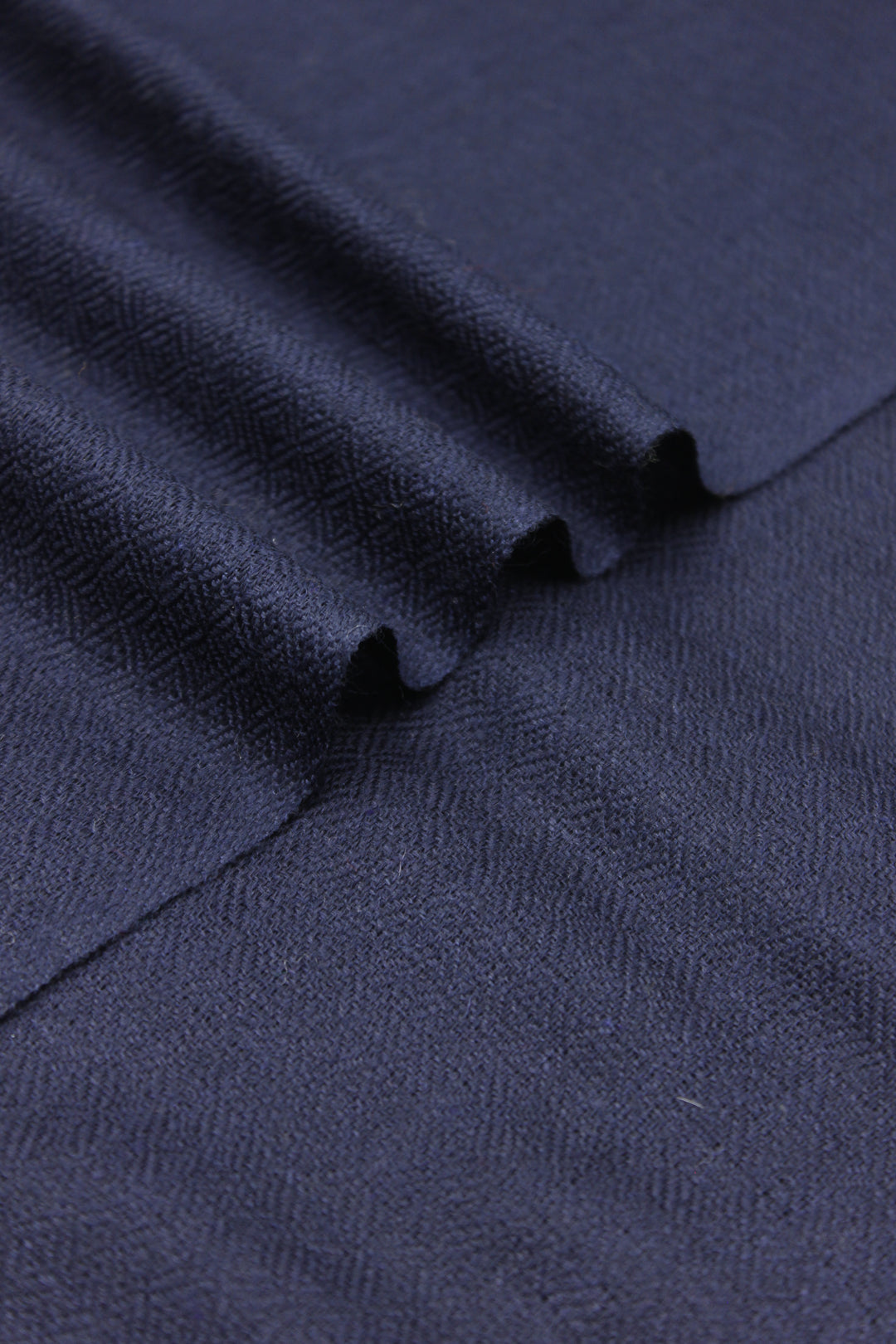 Premium Quality Dark Blue Plain Pashmina Cashmere Shawl