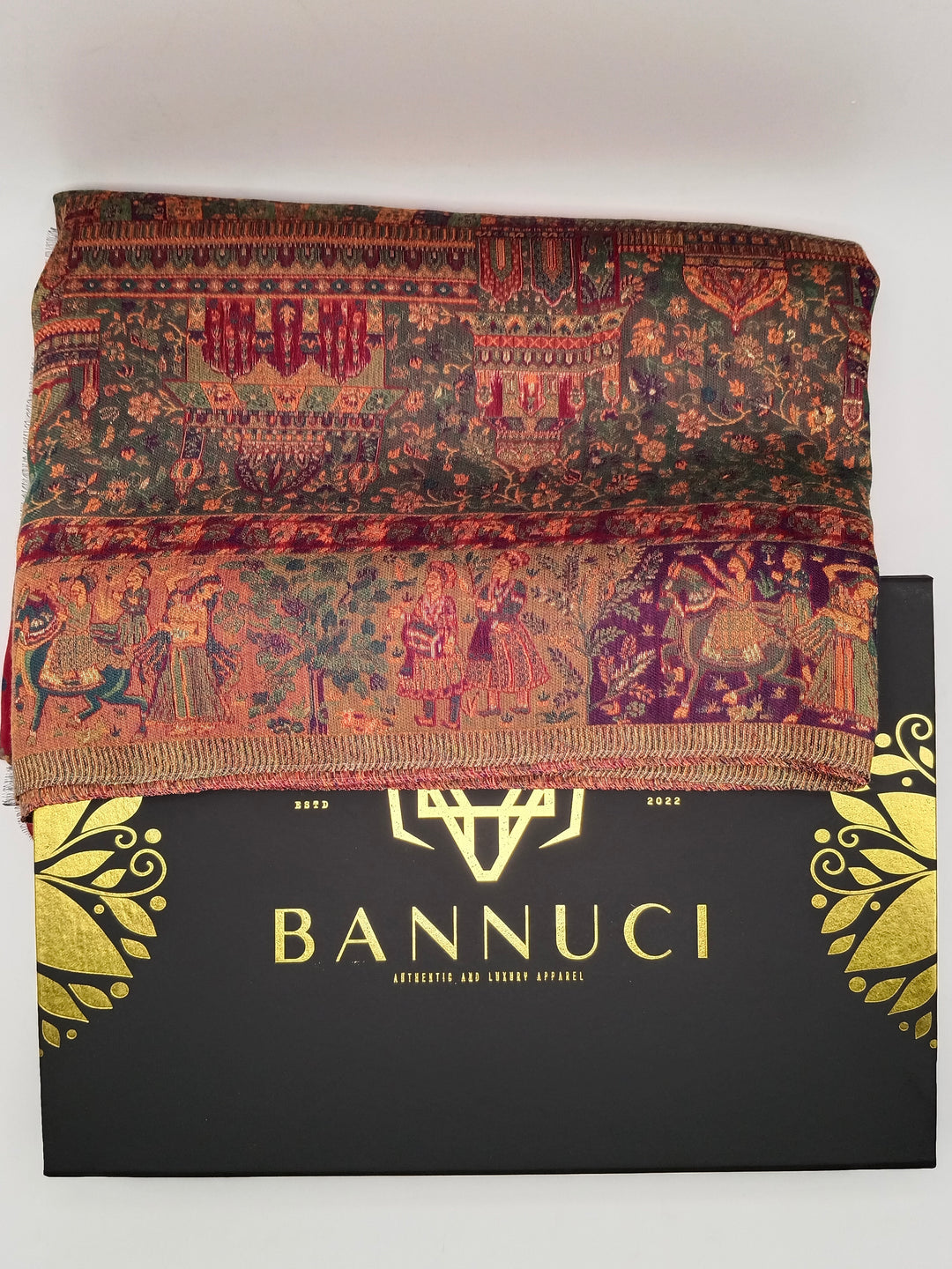 Premium Quality Light Weight kani Silk Shawl