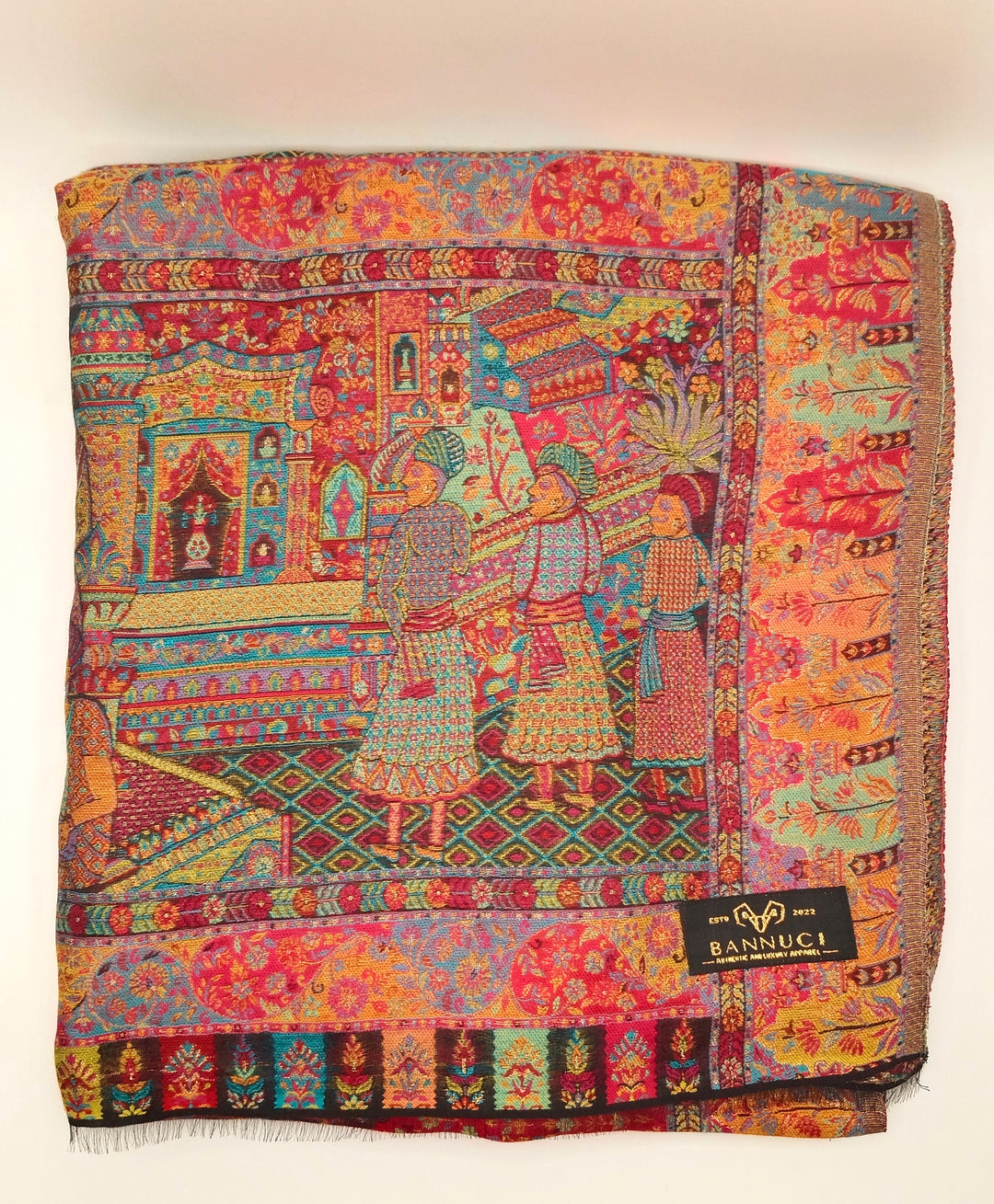 Premium Quality Extremely Soft kani Pashmina Cashmere Shawl