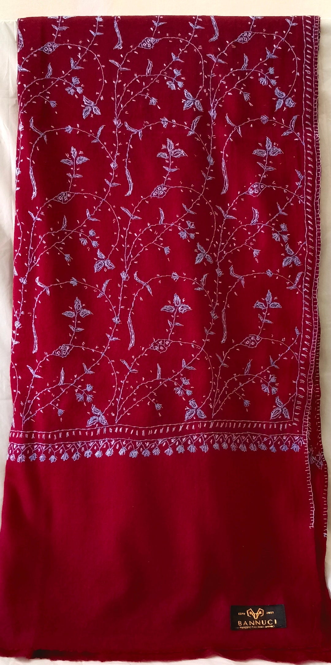 Premium And Extremely Soft Original Handmade Sui Needle Jaal Pure Toosh Shawl