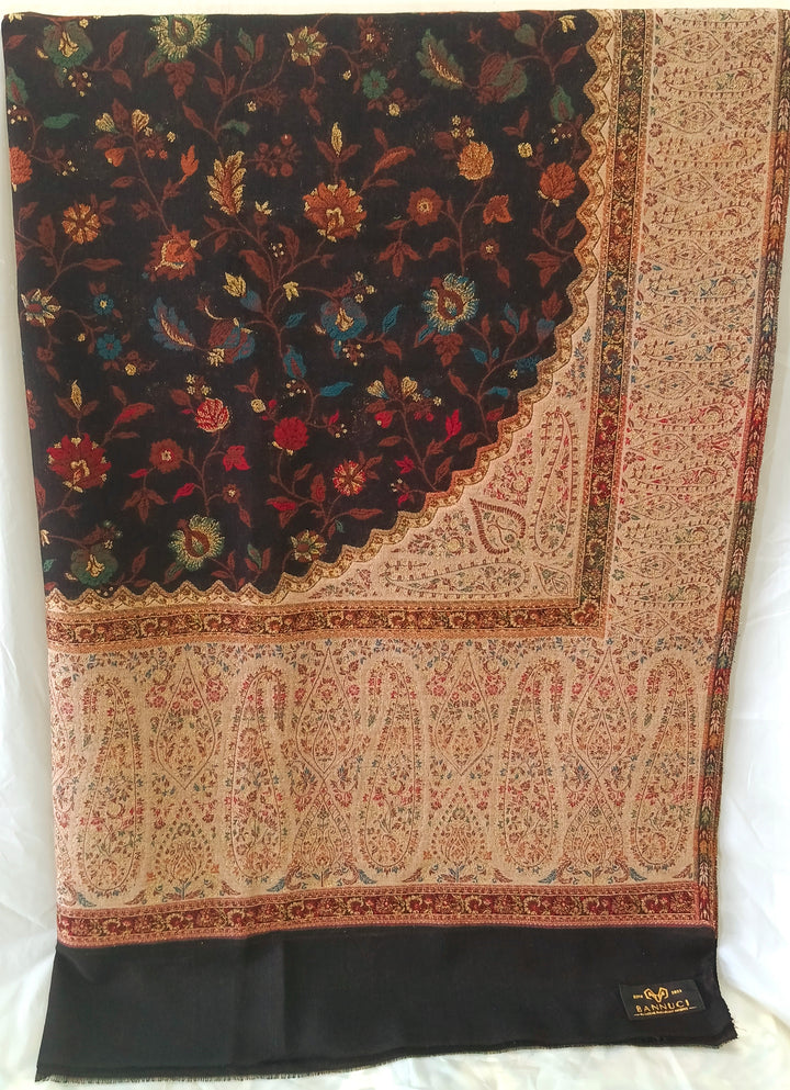 Premium Quality Extremely Soft kani Pashmina Cashmere Shawl
