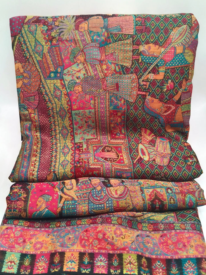Premium Quality Extremely Soft kani Pashmina Cashmere Shawl