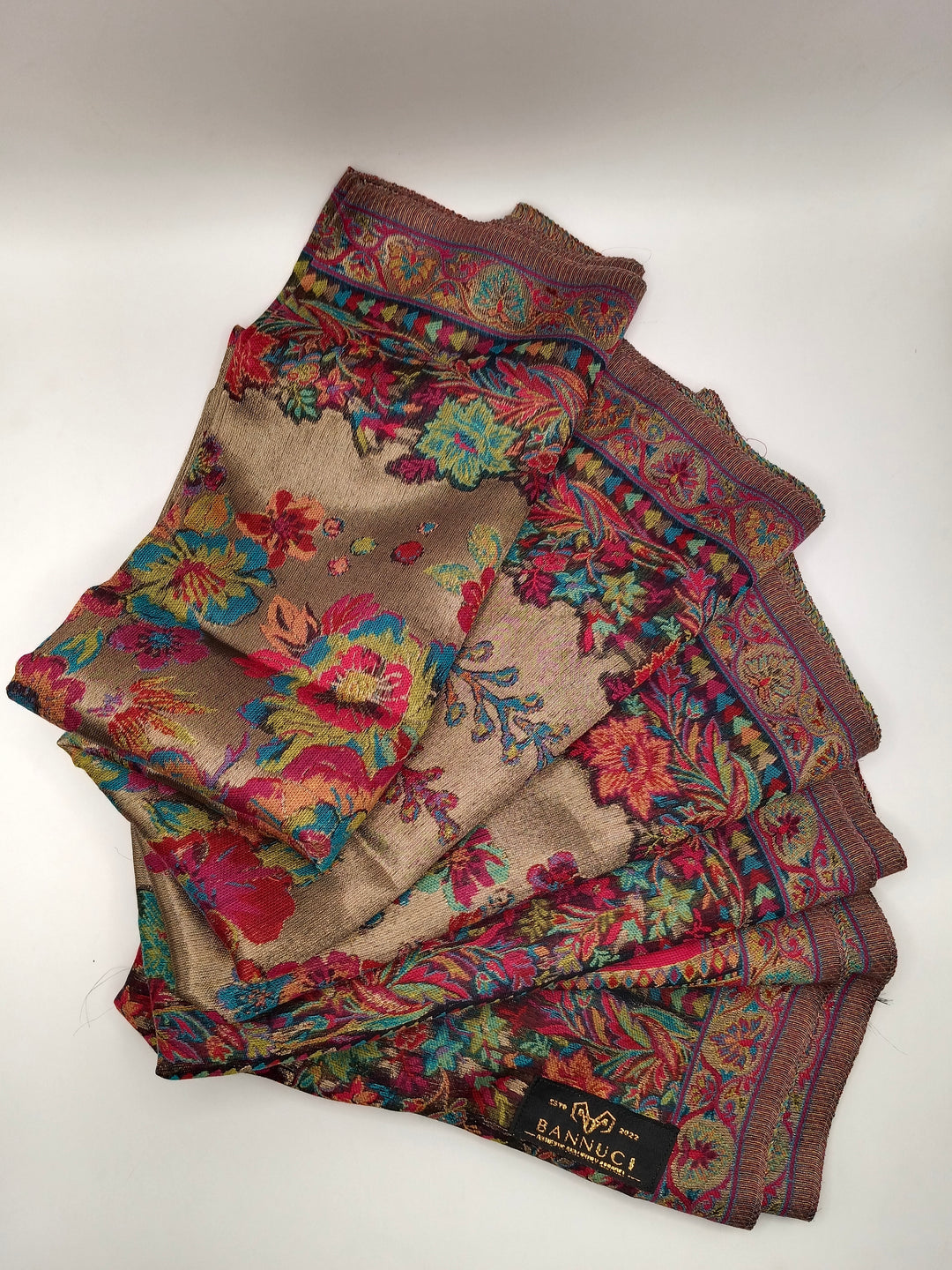 Premium Quality And Extremely Soft Moonlight  Multi Color  kani Pashmina Cashmere Shawl
