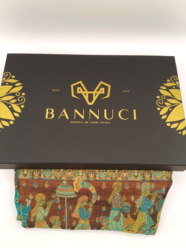 Premium Quality Extremely Soft kani Pashmina Cashmere Shawl