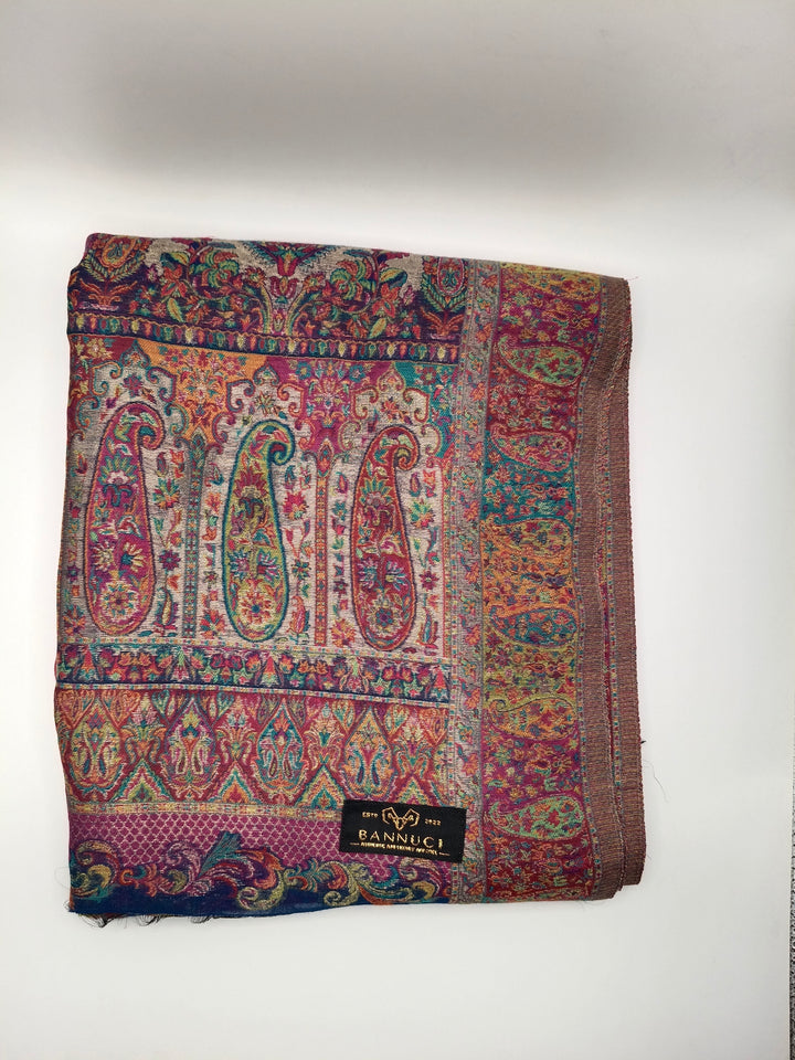 Premium Quality And Extremely Soft Moonlight  Multi Color  kani Pashmina Cashmere Shawl
