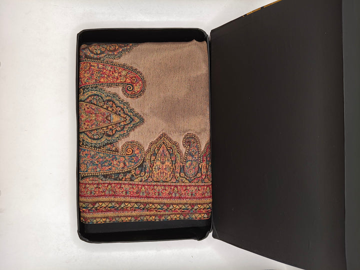 Premium Quality Moonlight Mix Multi Color And Reversible kani Silk Pashmina  Shawl