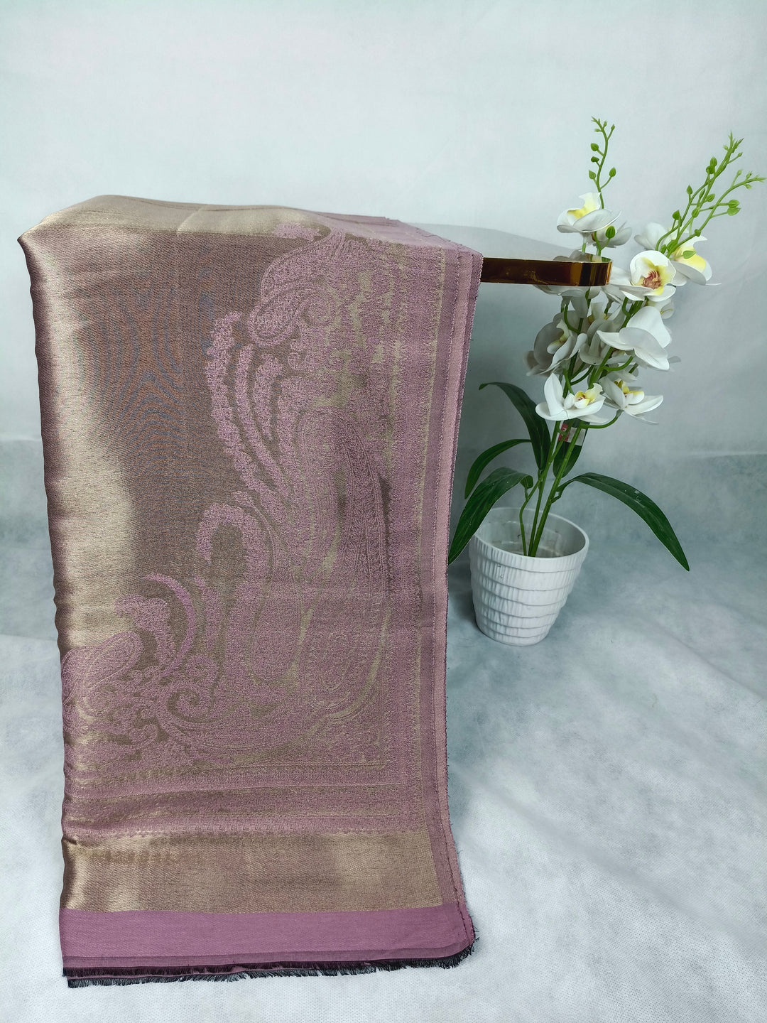 Premium Quality Reversible Moonlight Metallic Weave Shawl