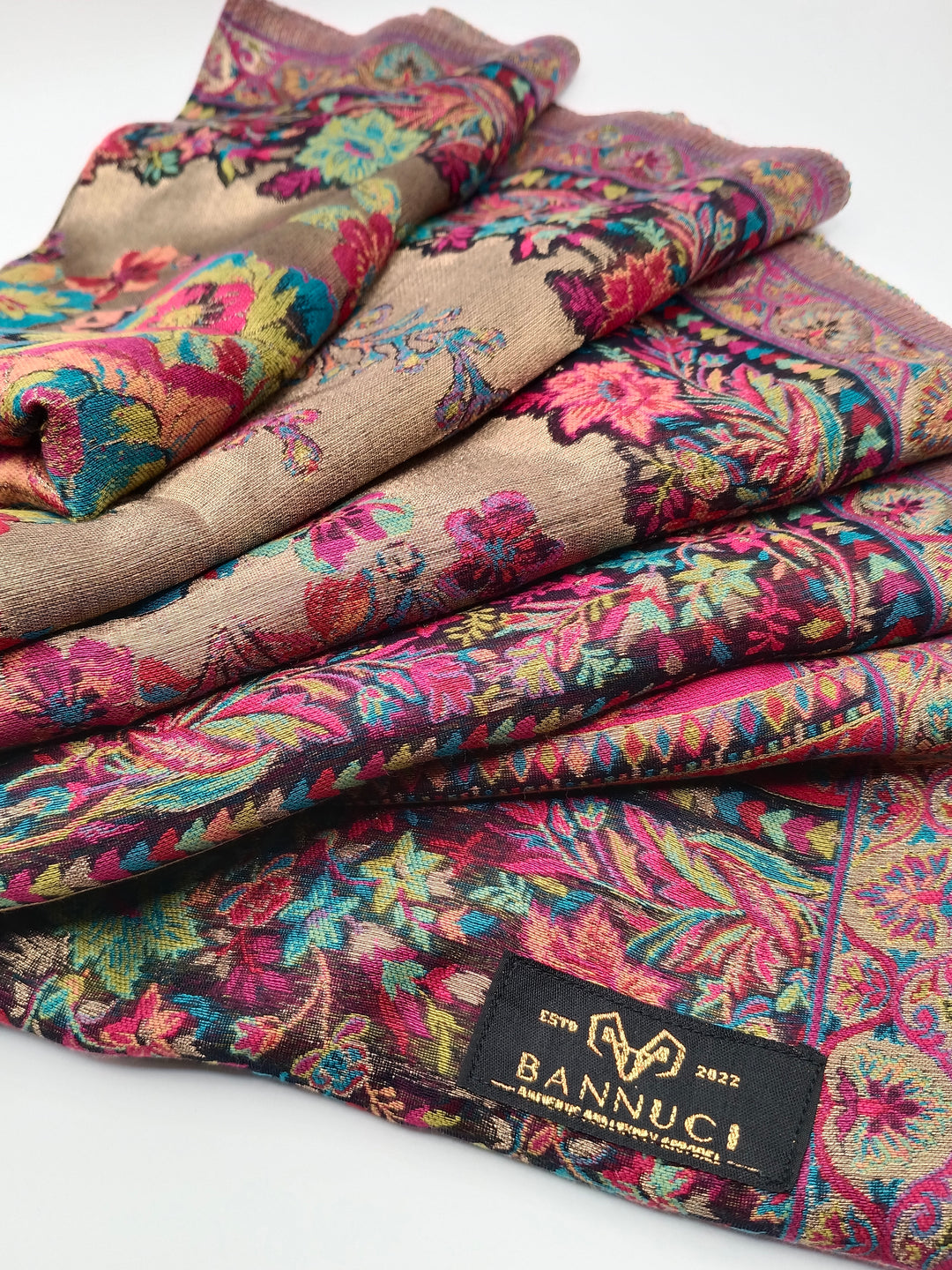 Premium Quality And Extremely Soft Moonlight  Multi Color  kani Pashmina Cashmere Shawl
