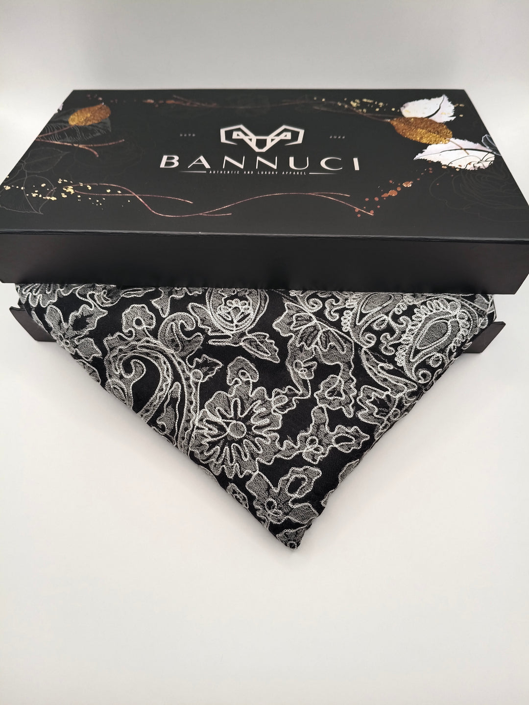 Premium Quality Black Embroidered Kani Pashmina Cashmere Shawl