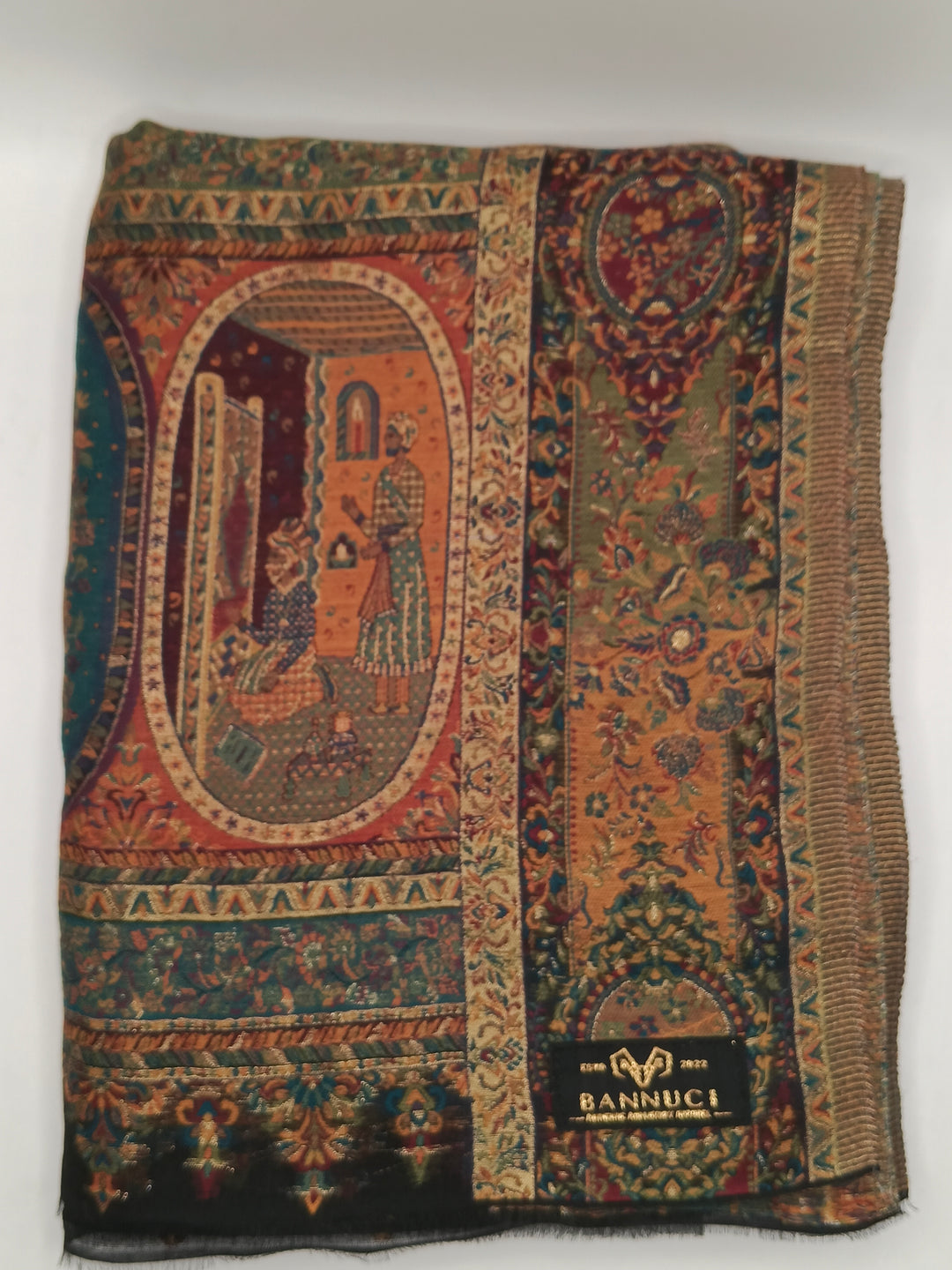 Premium Quality Extremely Soft kani Pashmina Cashmere Shawl