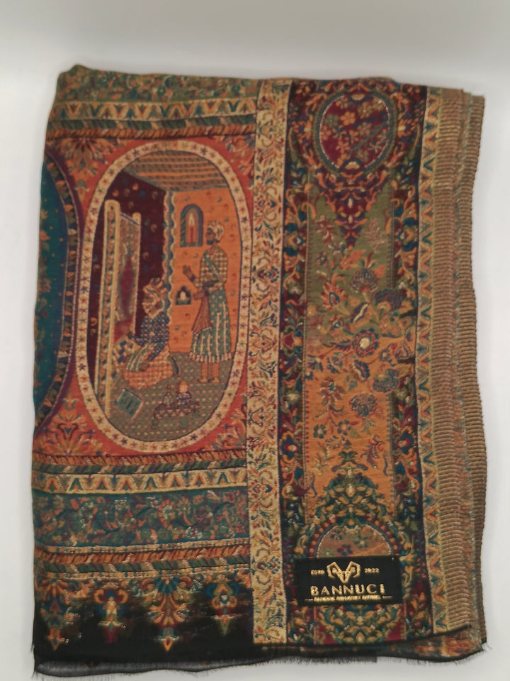 Premium Quality Extremely Soft kani Pashmina Cashmere Shawl