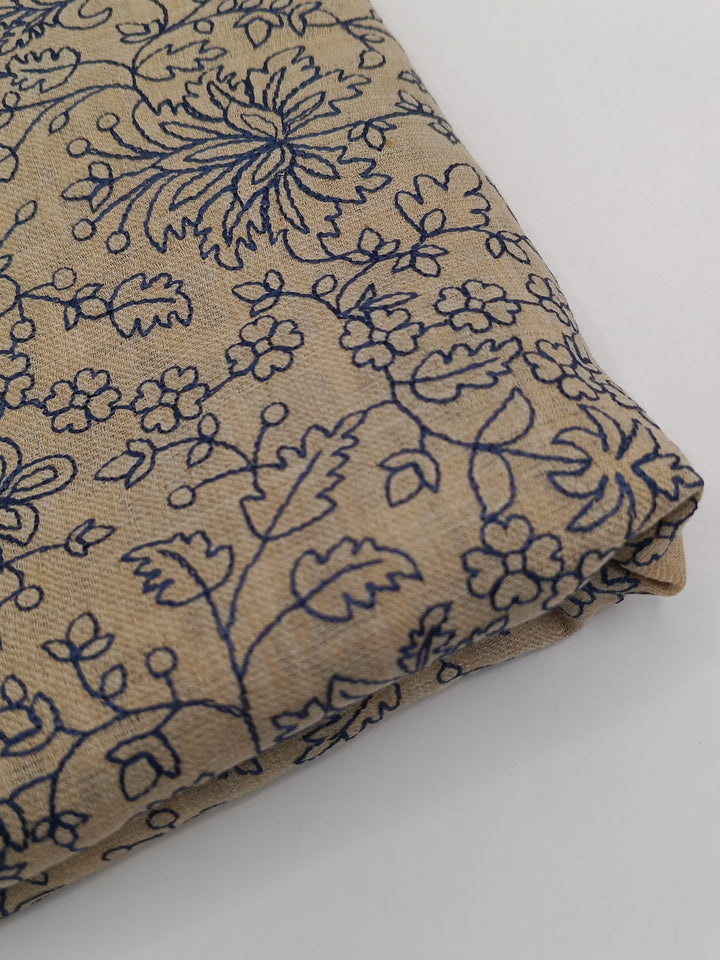 Premium Quality  Embroidered Pashmina Cashmere Shawl