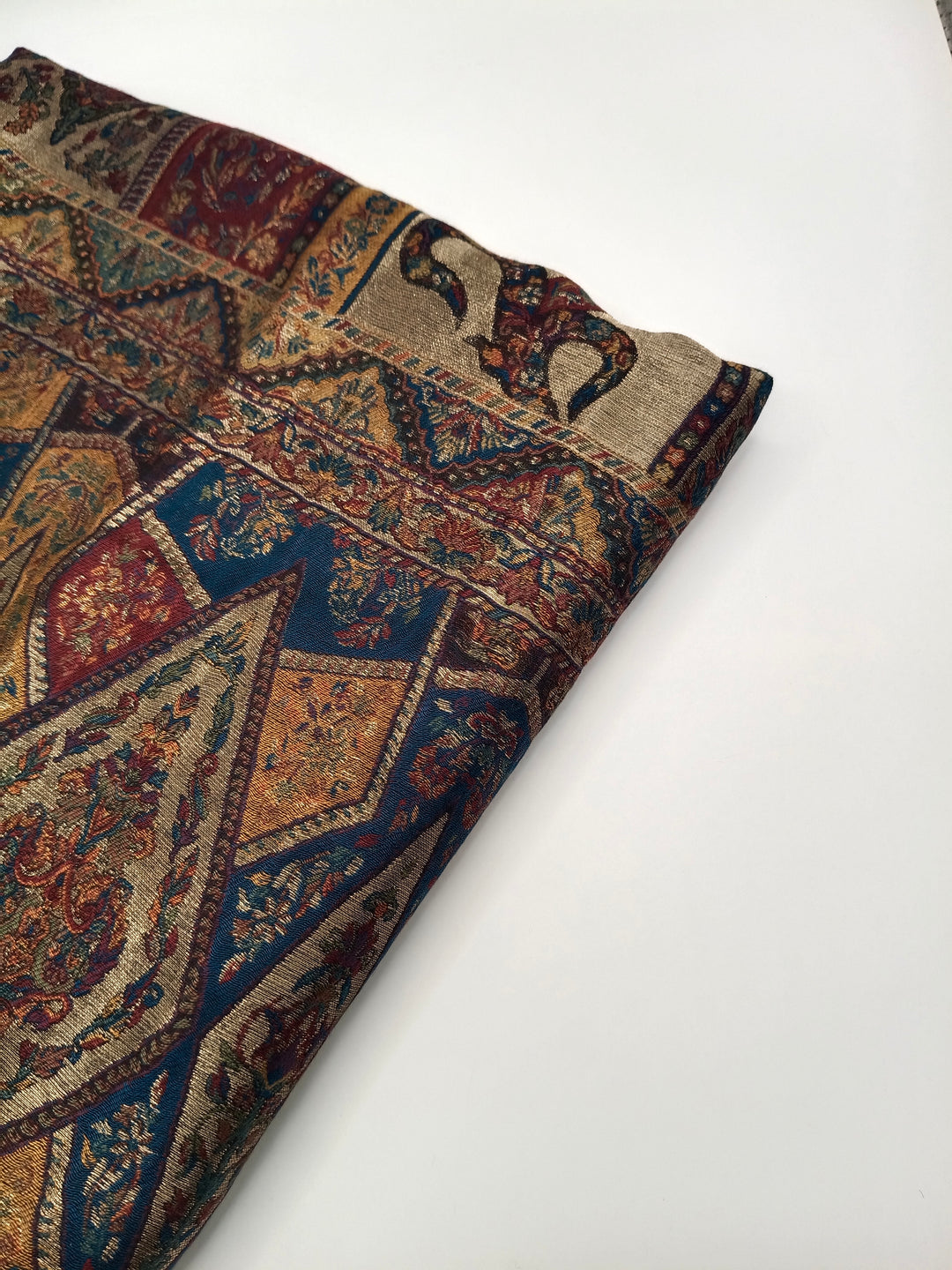 Premium Quality And Extremely Soft Moonlight  Multi Color  kani Pashmina Cashmere Shawl