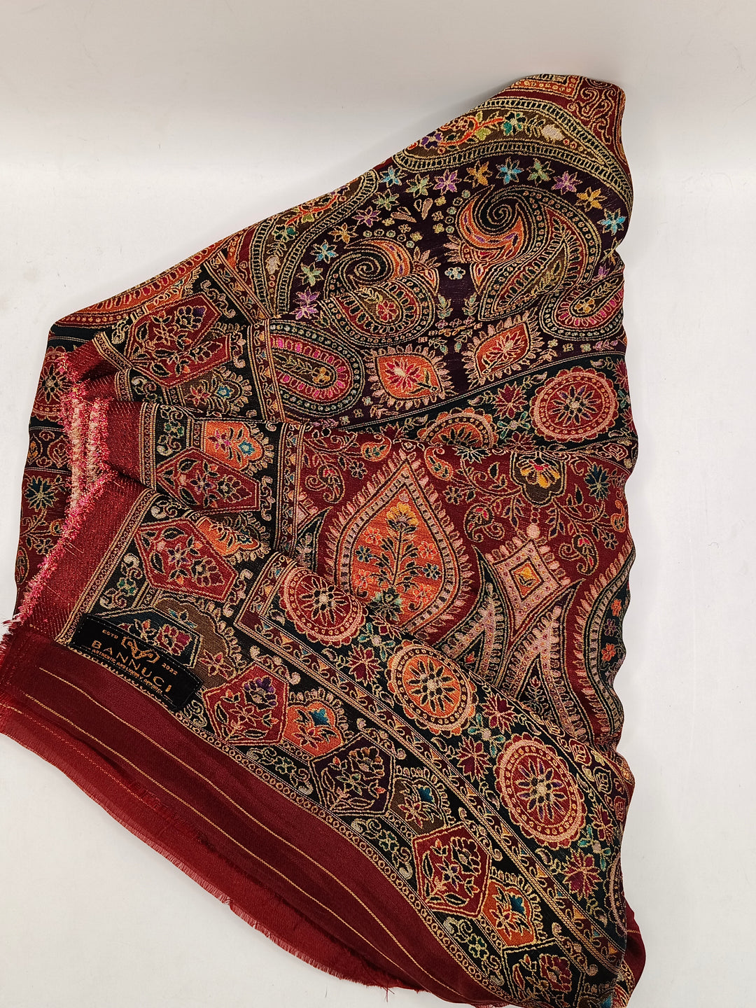 Premium Quality  Multi Mix Color kani Silk Pashmina  Shawl
