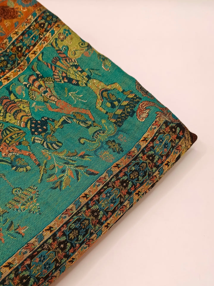 Premium Quality Light Weight Multi Color kani Silk   Shawl
