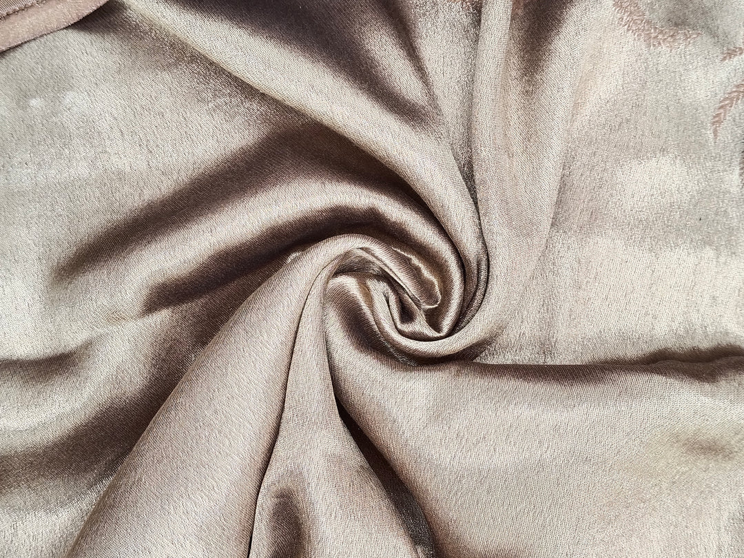 Premium Quality Orange Moonlight Kani Reversible Pashmina Cashmere Shawl