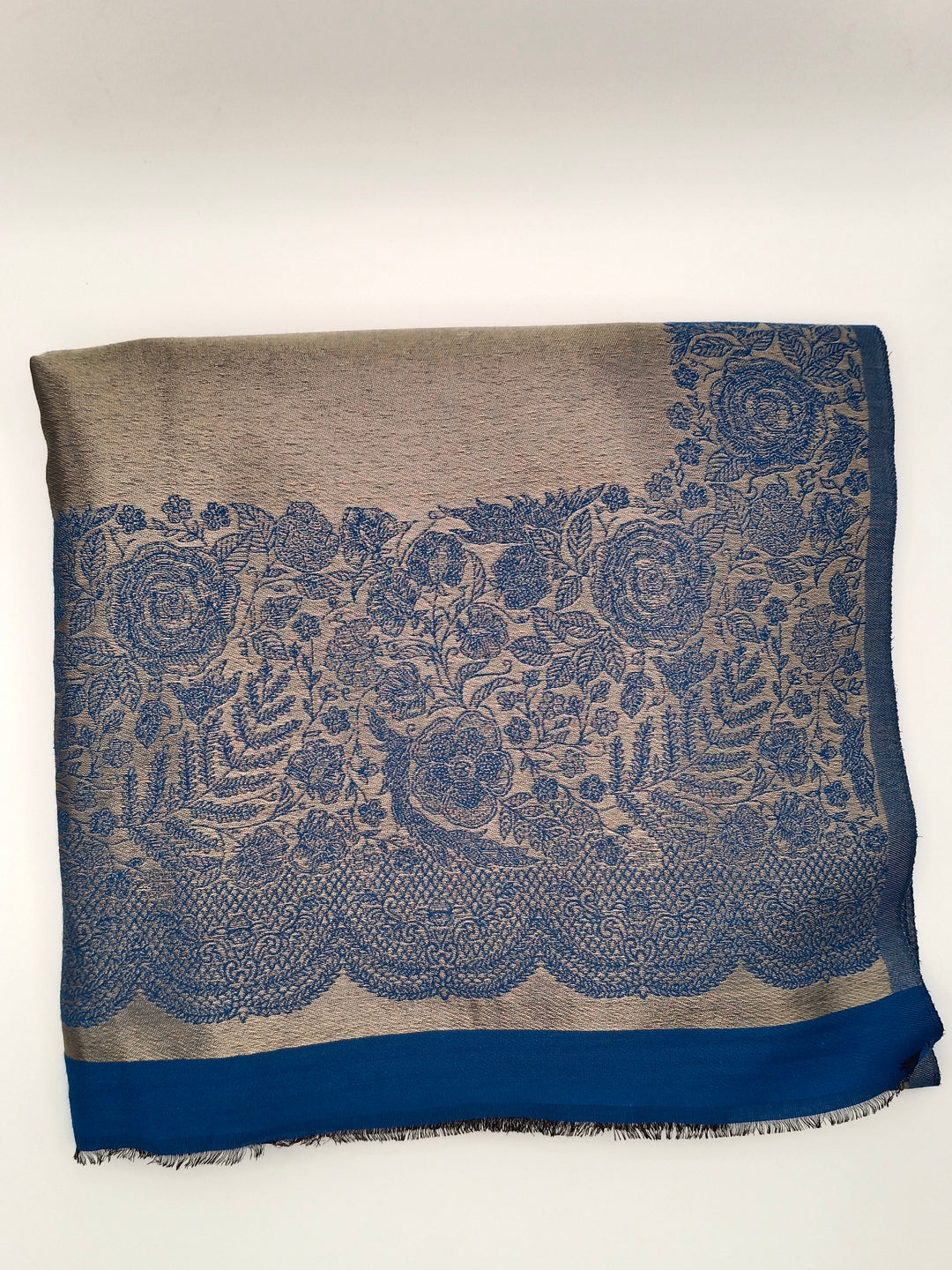Premium Quality Reversible Moonlight Metallic Weave Shawl