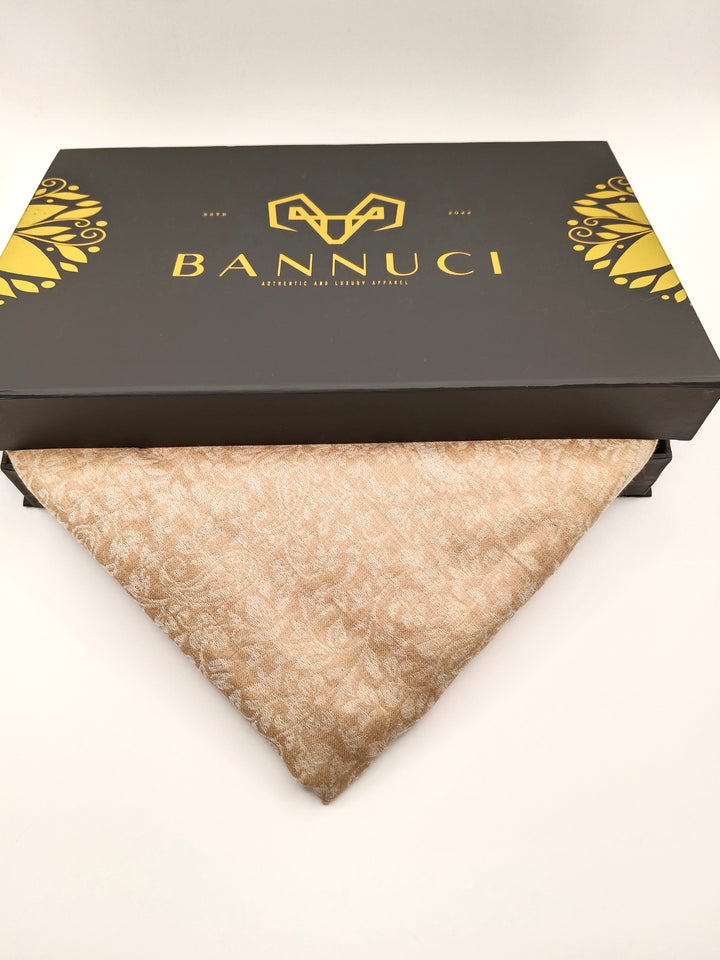 Extremely Soft Pashmina Kani Shawl With Khadi Pattern