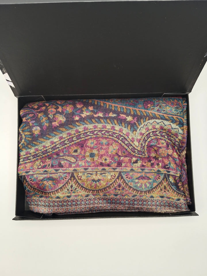 Premium Quality Extremely Soft Pashmina Cashmere Reversible Shawl