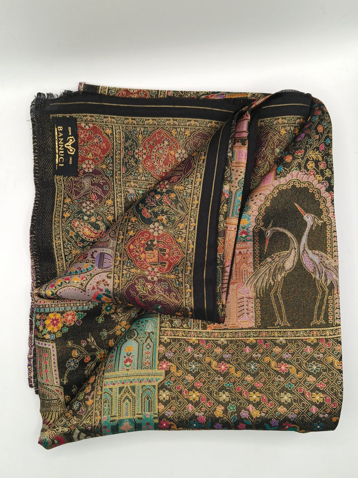 Premium Quality  Multi Color Light Weight kani Silk Pashmina  Shawl